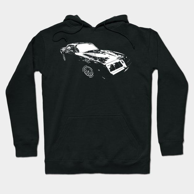 Classic Car Hoodie by hobrath